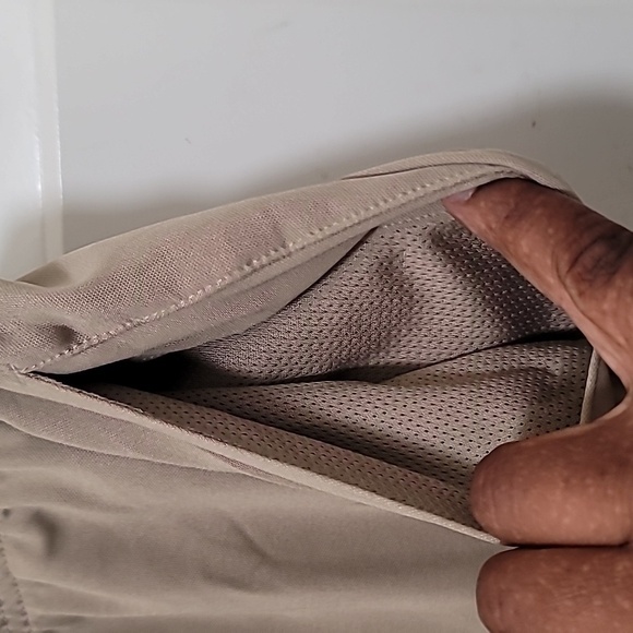 NIKE MEN'S TRAINING SPORT CLASH DRI FIT KNITTED BROWN SHORT SIZE LARGE - Picture 6 of 12